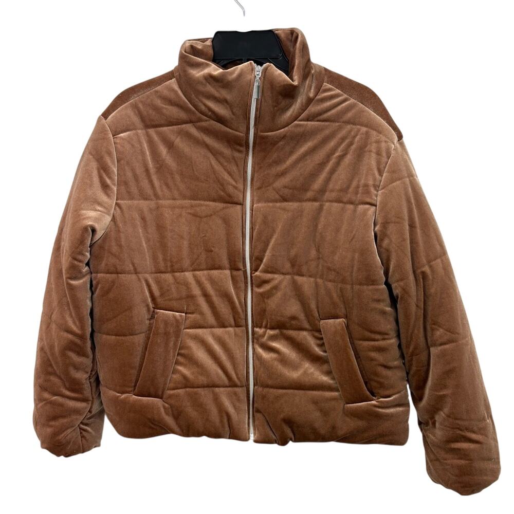 Ashley By 26 International Velvet Puffer Jacket size XL